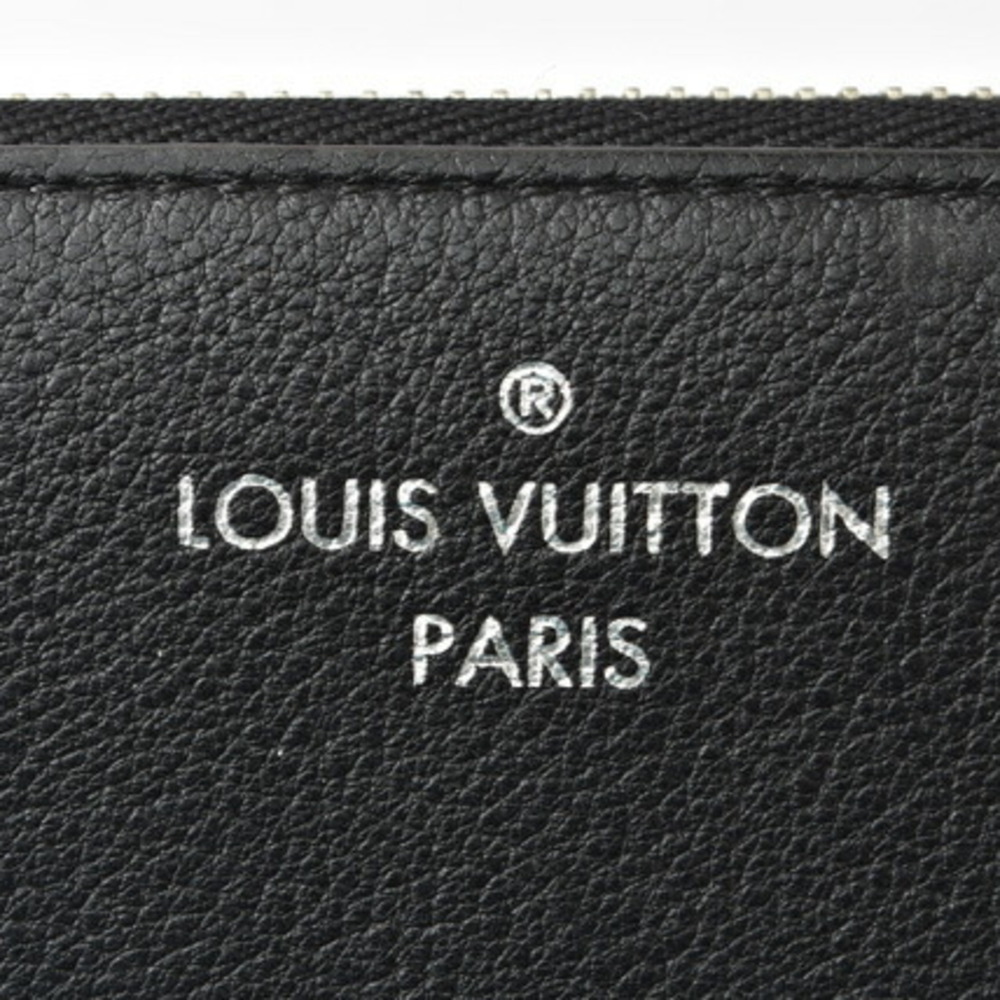 Louis Vuitton M2201-48-lv Veau Cachemire Leather Coin Purse/coin Case Black - Picture 4 of 13